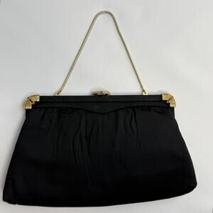 Vintage After Five L&M Clutch Purse Womens Art Deco Evening Bag 50s USA